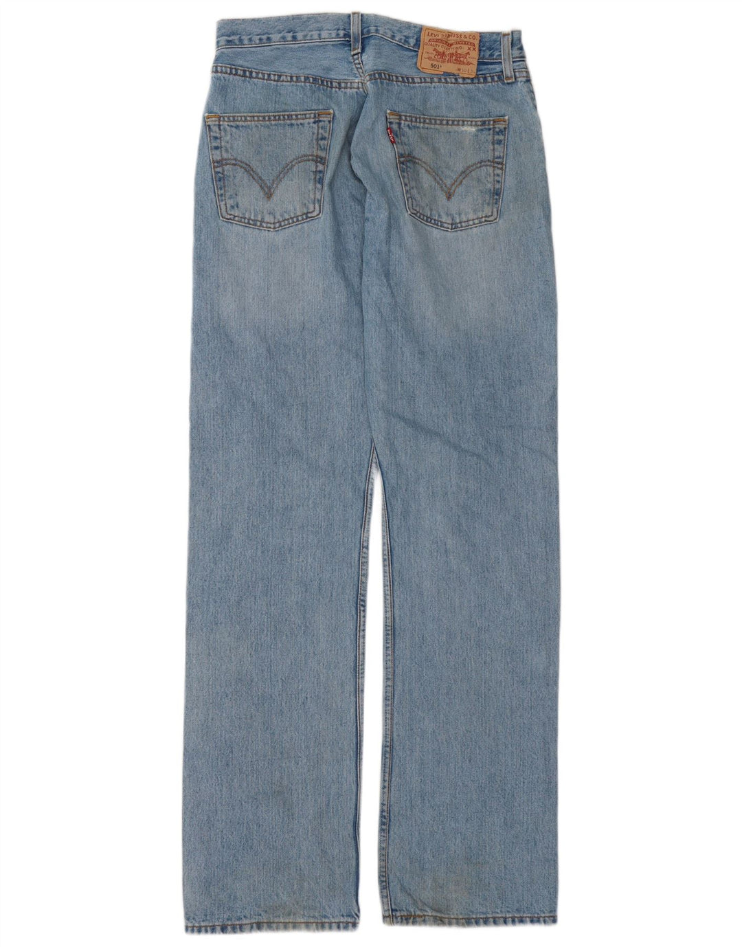Levi's Herren 501 Straight Jeans W30 L34 Blaue Baumwolle