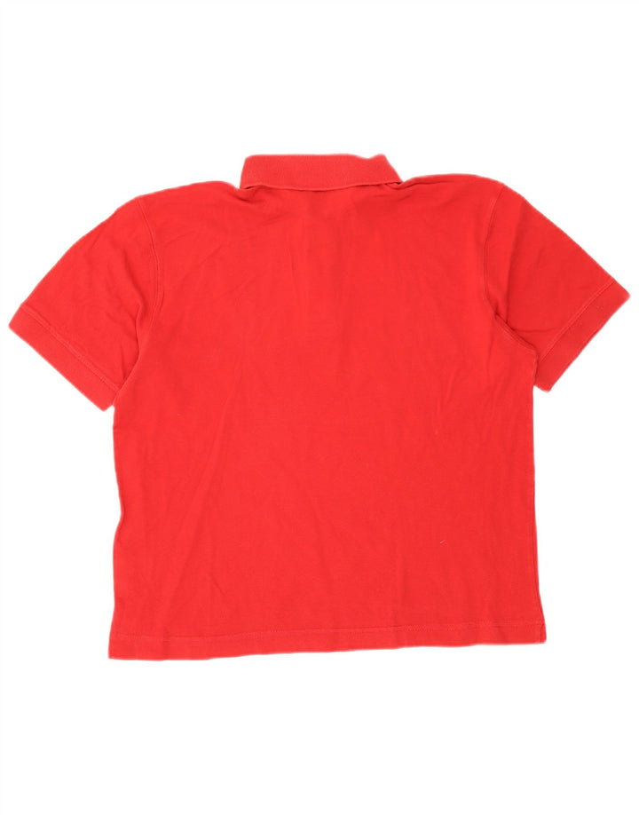 Sergio Tacchini Herren Poloshirt IT 44 XS Rote Baumwolle