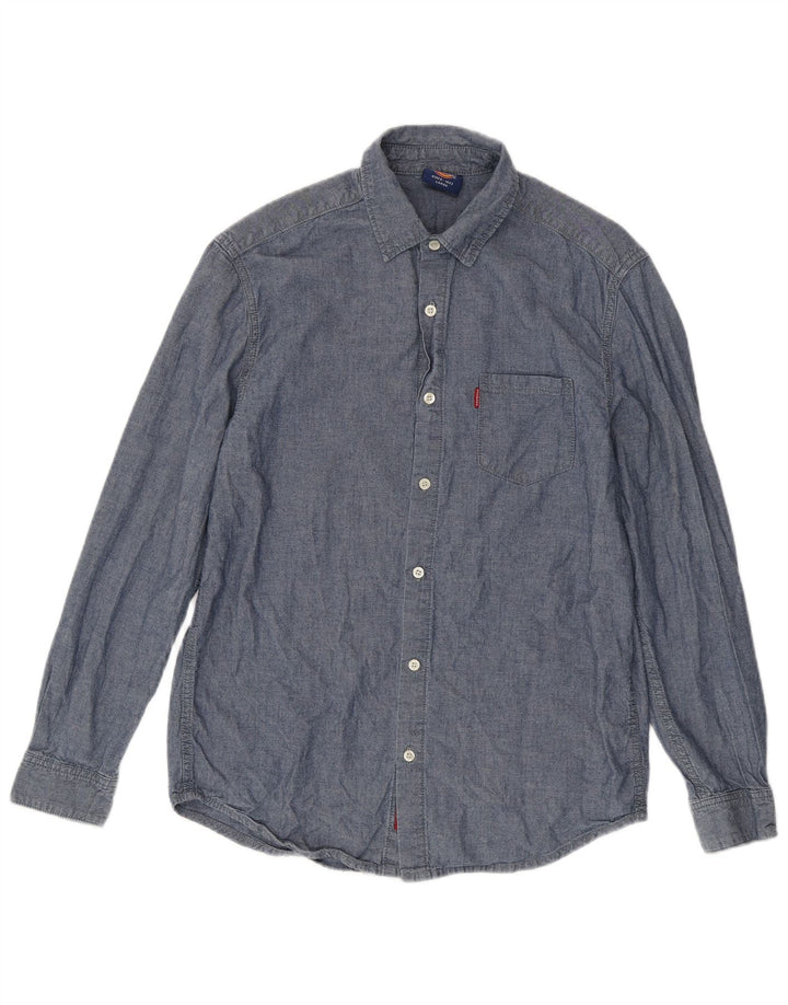Dickies Herrenhemd, Größe L, Blau
