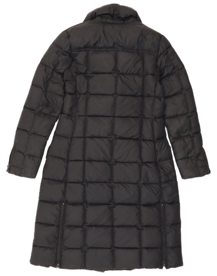 Miss Sixty Damen Wattierter Mantel UK 14 Medium Schwarz