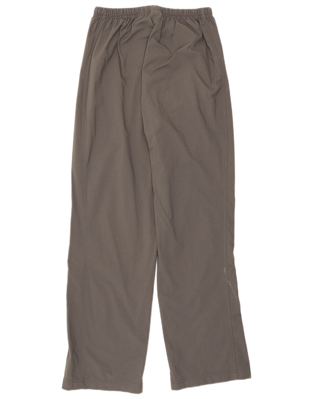 Nike Damen gerade Hose UK 8/10 Small W26 L29 Grau Polyester