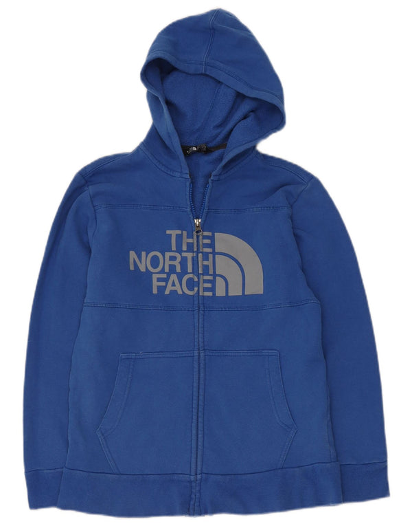 THE NORTH FACE Kapuzenpullover mit grafischem Reißverschluss für Jungen, 10–11 Jahre, Mittelblau