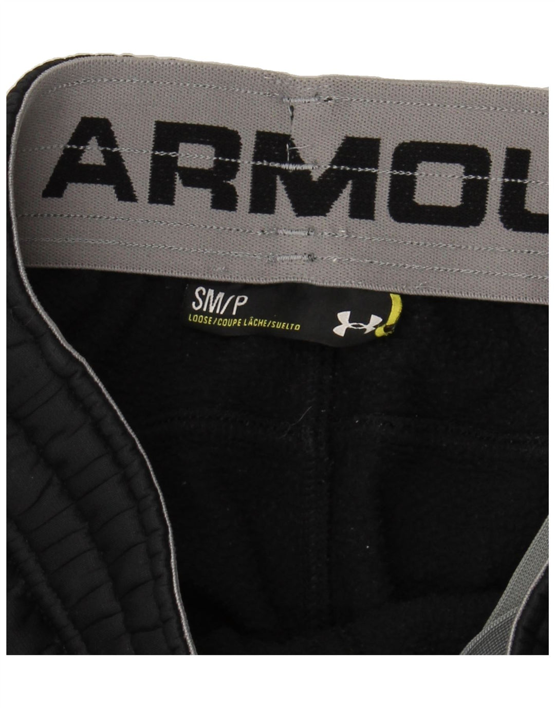 UNDER ARMOUR Mens Tracksuit Trousers Small  Black Polyester Vintage Under Armour and Second-Hand Under Armour from Messina Hembry 