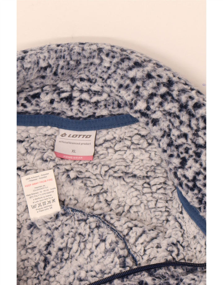 Lotto Damen Fleecejacke UK 18 XL Blau Polyester