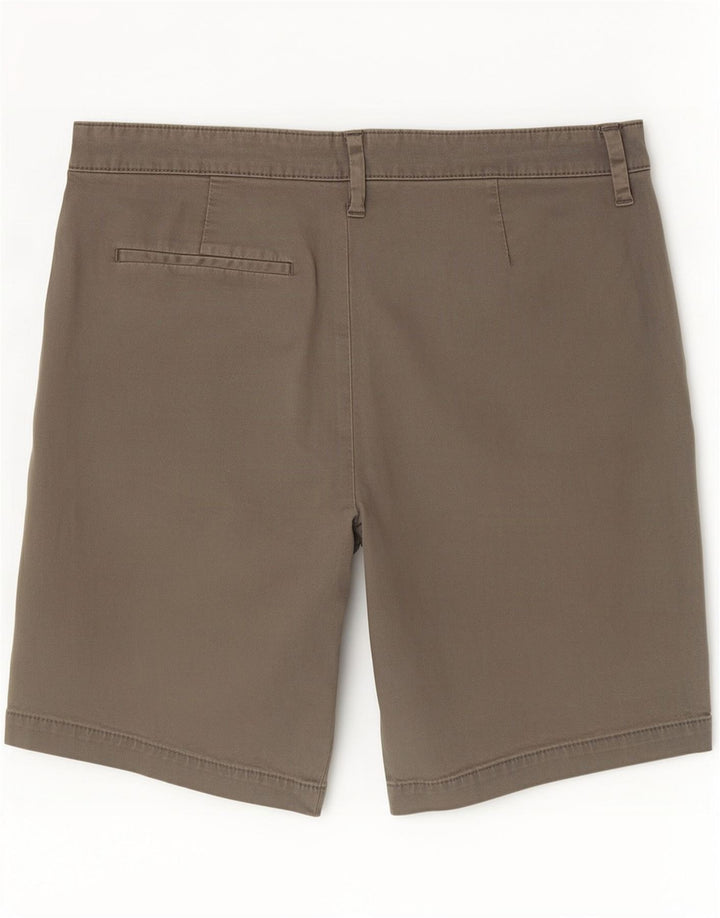 Marks & Spencer Herren-Chinoshorts, Größe M, W32, Grau, Baumwolle