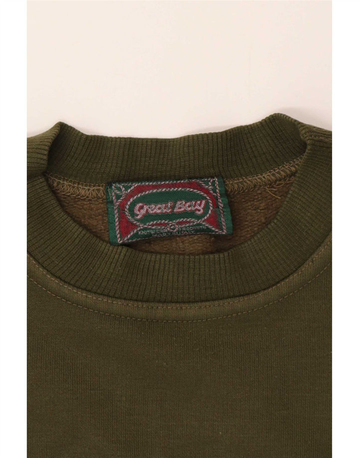 Great Bay Herren-Sweatshirt mit Grafik, XL, Khaki