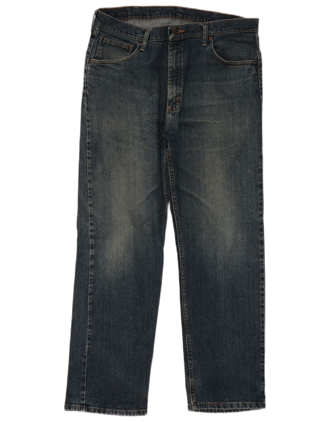 Wrangler Herren-Jeans mit normaler Passform, gerade Passform, W38, L30, Blau, Baumwolle