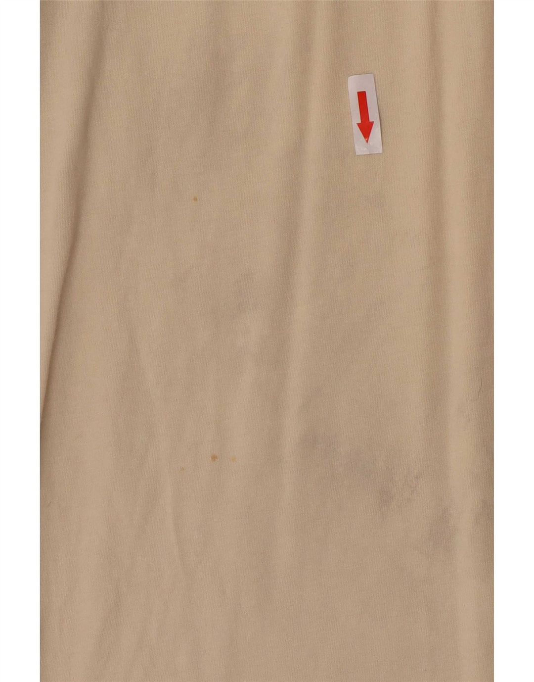Kappa Herren T-Shirt Top Small Beige Colourblock Baumwolle
