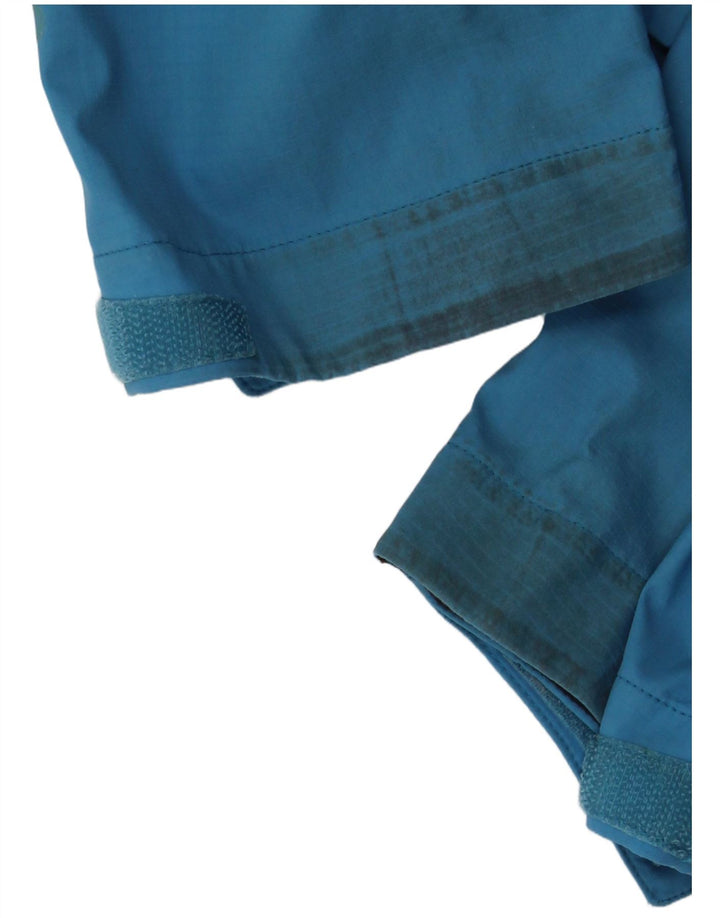 Patagonia Herren-Regenjacke mit Kapuze, UK 38, mittelblaues Nylon