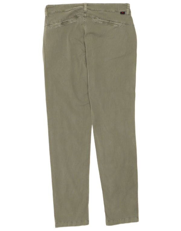 Kappa Damen Slim Chino-Hose IT 44 Medium W30 L29 Grün