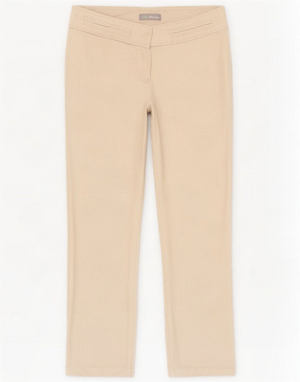Marks & Spencer Damen Gerade Freizeithose UK 8 Small W26 L31 Beige