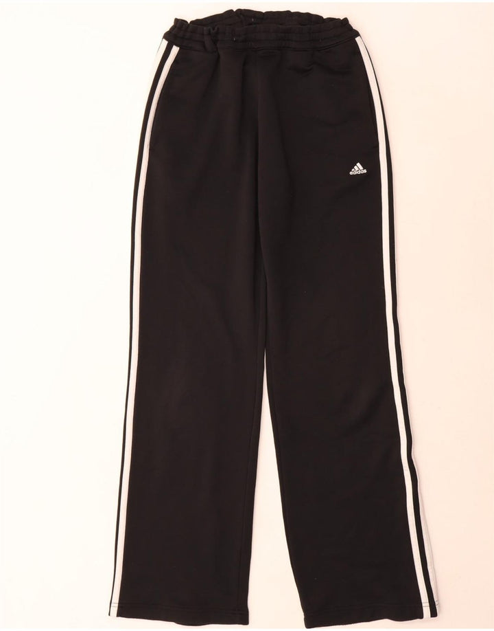 Adidas Damen-Trainingsanzug, UK 10, Größe S, Schwarz, Polyester