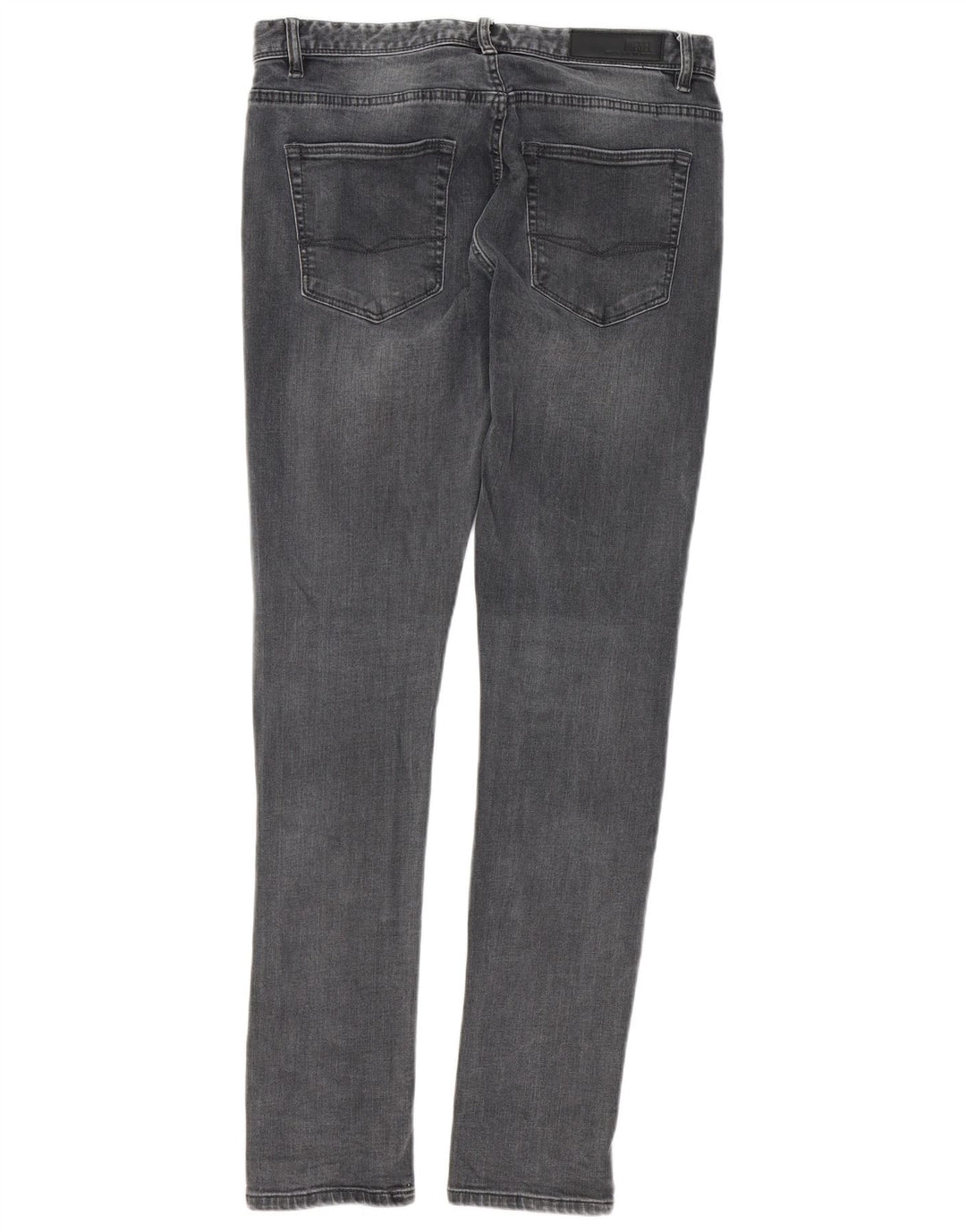 Diesel Herren Sleenker Slim Jeans W32 L32 Graue Baumwolle