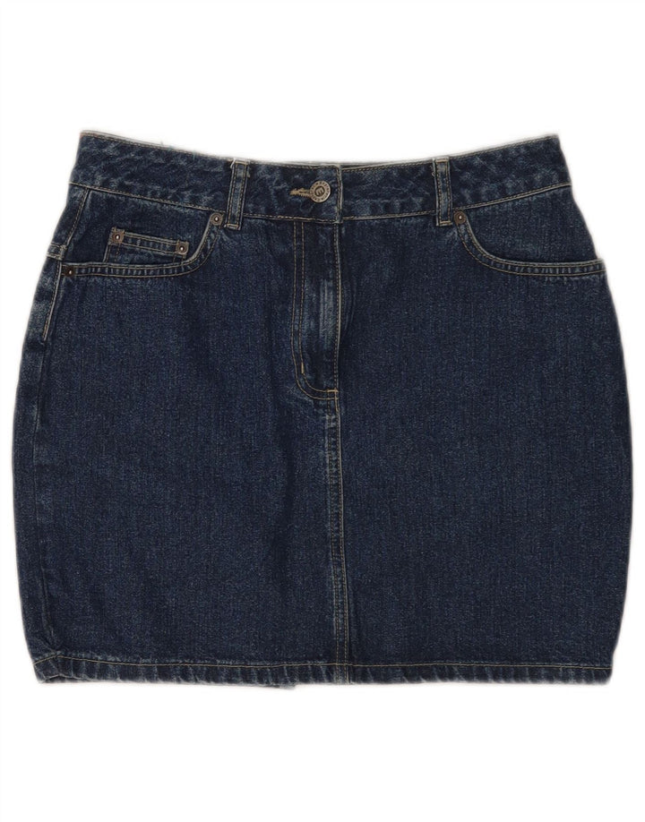 Explorer Mini-Jeansrock für Damen, UK 10, Größe S, W28, Blau, Baumwolle