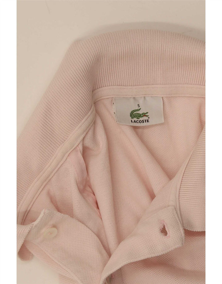 Lacoste Herren-Poloshirt, Größe 5, groß, Rosa