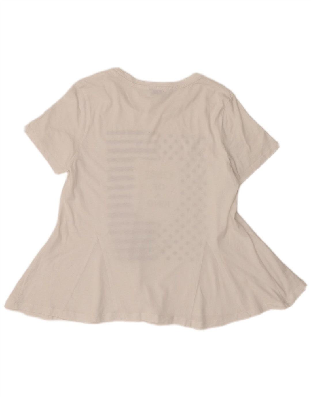 Liu Jo Damen Milano Graphic Blusenoberteil UK 12 Mittelweiß