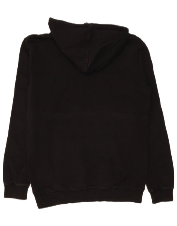 Fila Jungen-Pullover mit grafischem Kapuzenpullover, 13–14 Jahre, schwarze Baumwolle