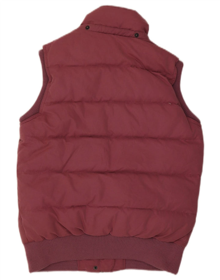 Fat Face Womens Sherpa übergroße wattierte Weste UK 10 Small Pink Polyester