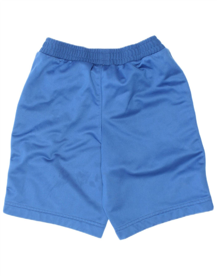 Nike Jungen-Sportshorts mit Grafik, 6–7 Jahre, groß, blaues Farbblock-Polyester