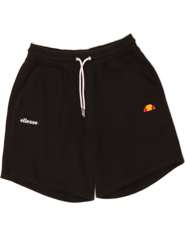 ELLESSE Mens Sport Shorts Small Black Cotton Vintage Ellesse and Second-Hand Ellesse from Messina Hembry 