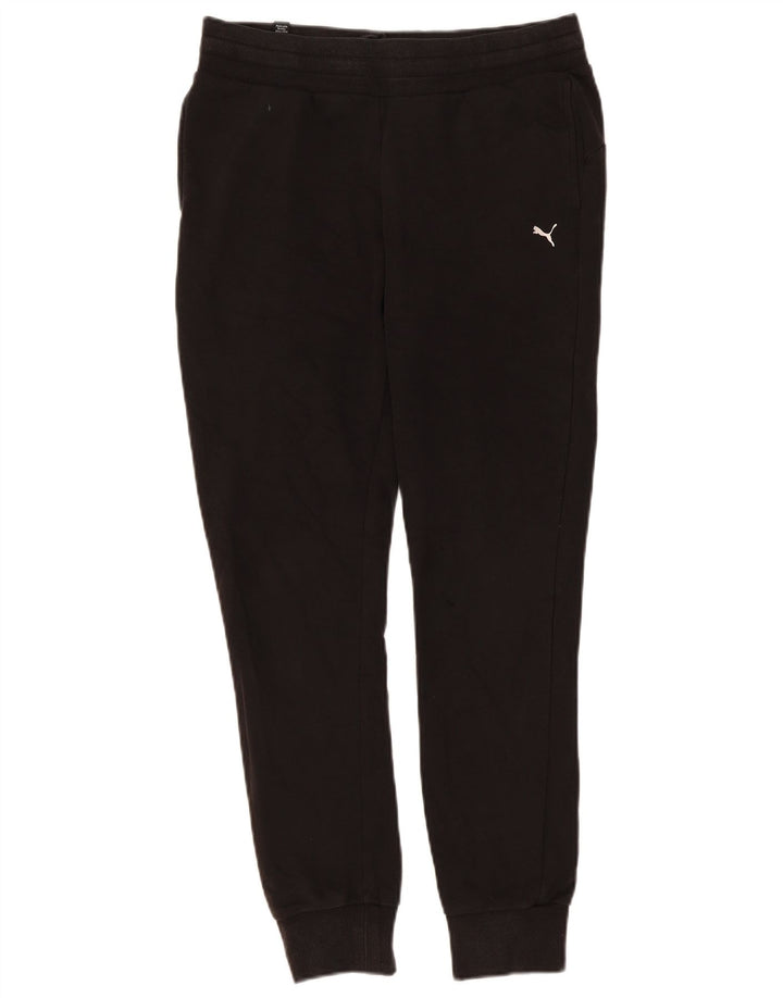 Puma Damen Trainingshose Jogger UK 12 Medium Schwarz