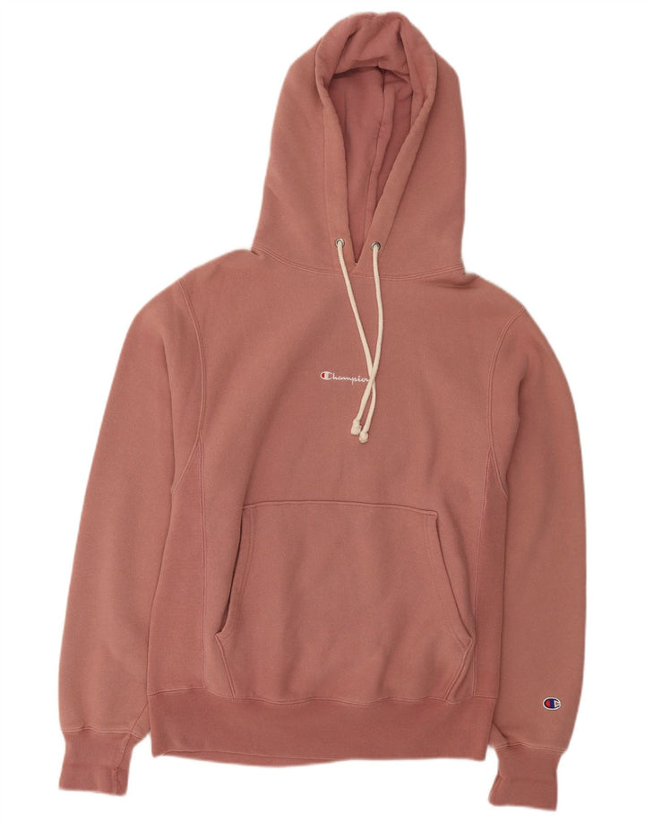 Champion Herren-Kapuzenpullover, Größe S, rosa, Baumwolle