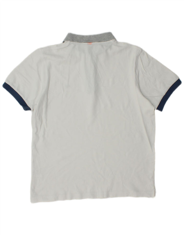 Sun68 Rugby-Poloshirt für Jungen, 13–14 Jahre, mittelweiße Baumwolle