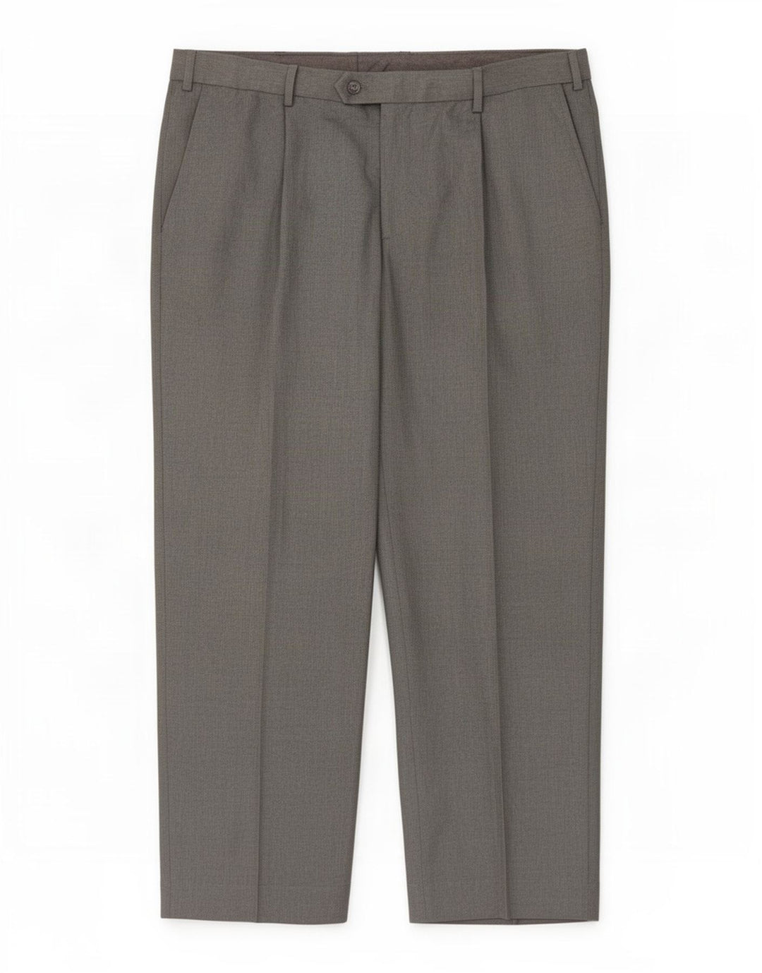 Marks & Spencer Herren-Anzughose in normaler Passform, W36 L29, grau, Polyester