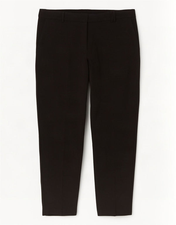 Marks & Spencer Damen Gerade Chinohose UK 16 Large W36 L30 Schwarz