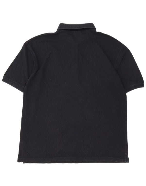 Fila Herren Poloshirt Große schwarze Baumwolle