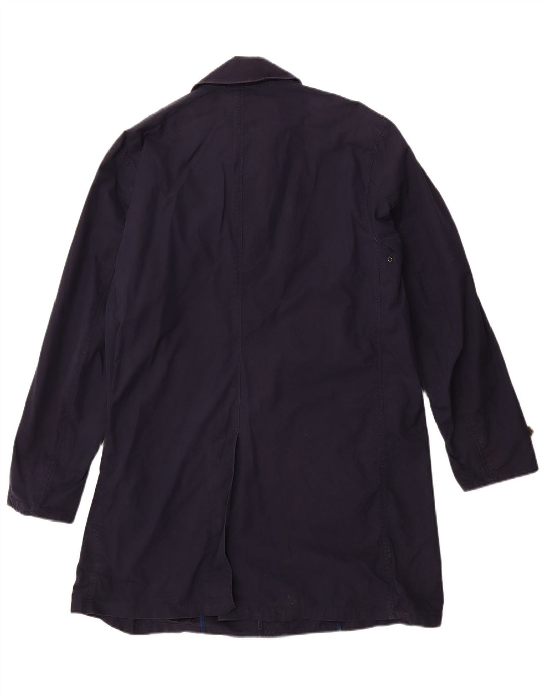 Polo Ralph Lauren Damenmantel UK 16 Large Marineblau Baumwolle