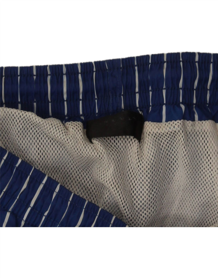 Zara Herren Badeshorts XS Blau gestreift