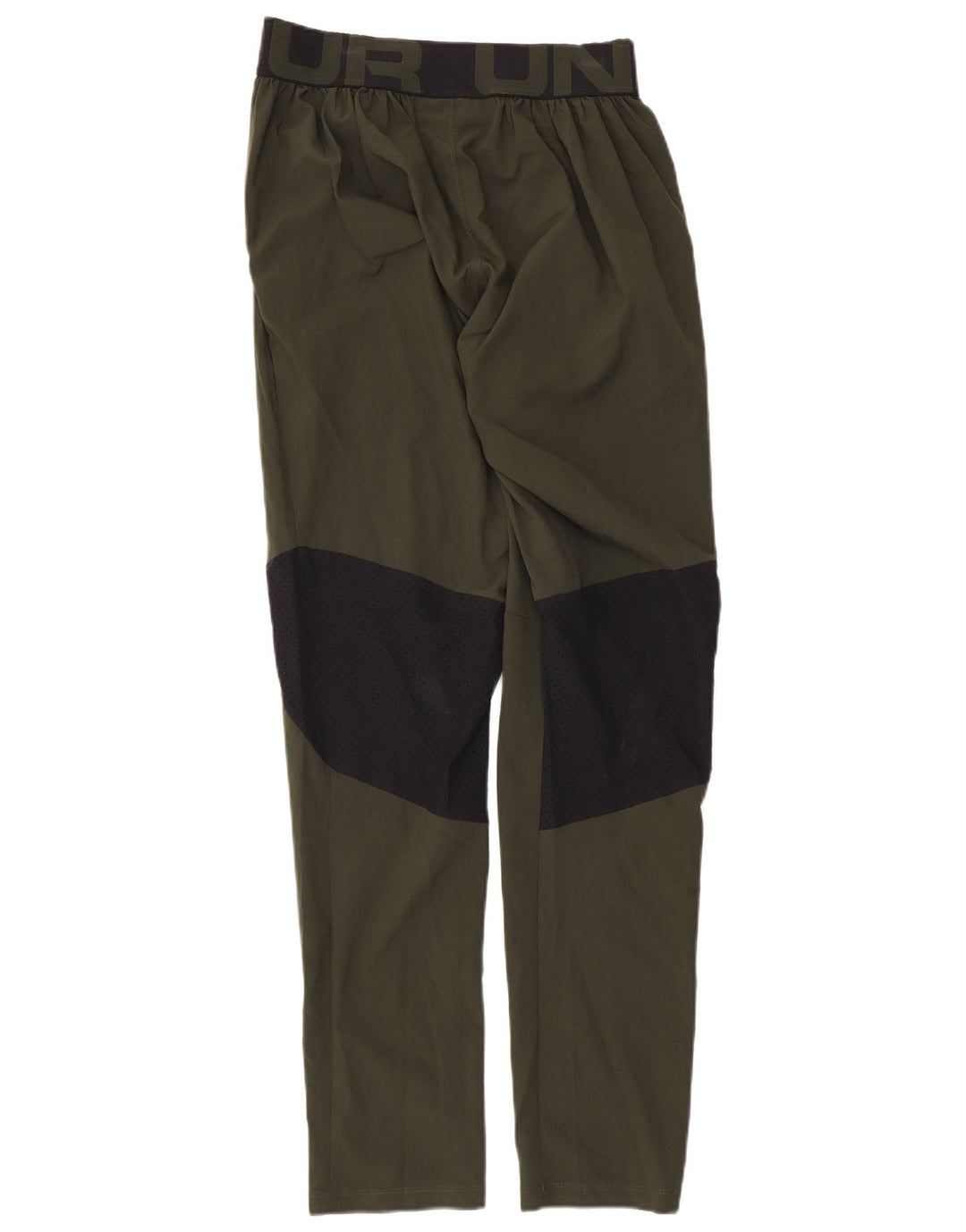 UNDER ARMOUR Herren-Trainingshose mit Grafik, Größe S, Khaki, Farbblock
