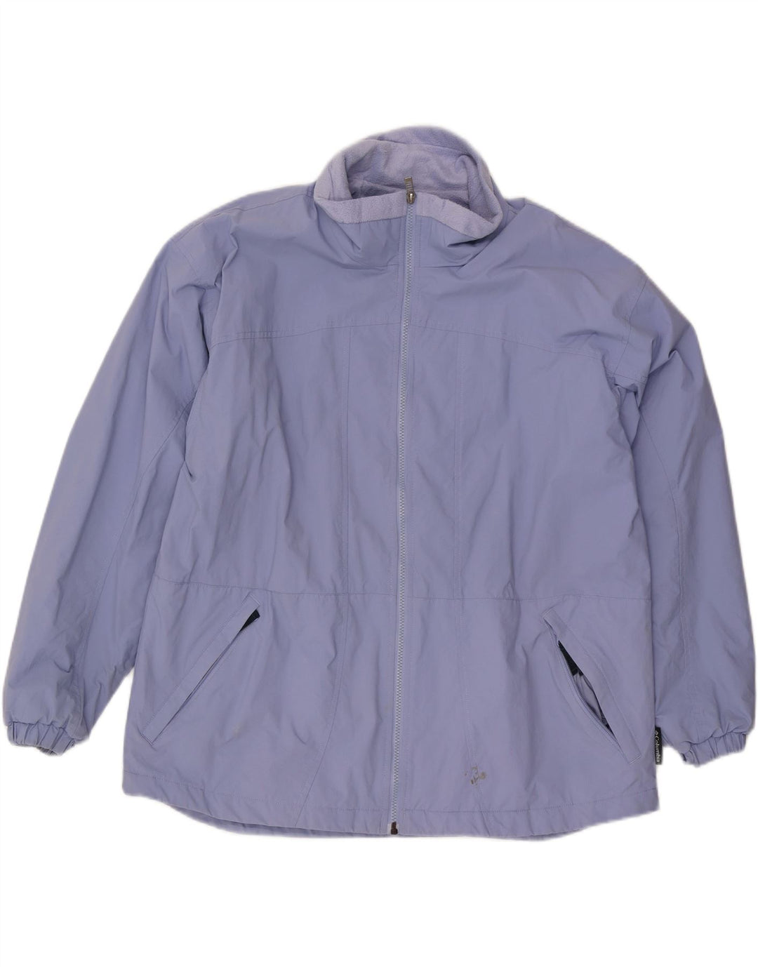 Columbia Damen Übergroße Windjacke UK 18 XL Lila Nylon