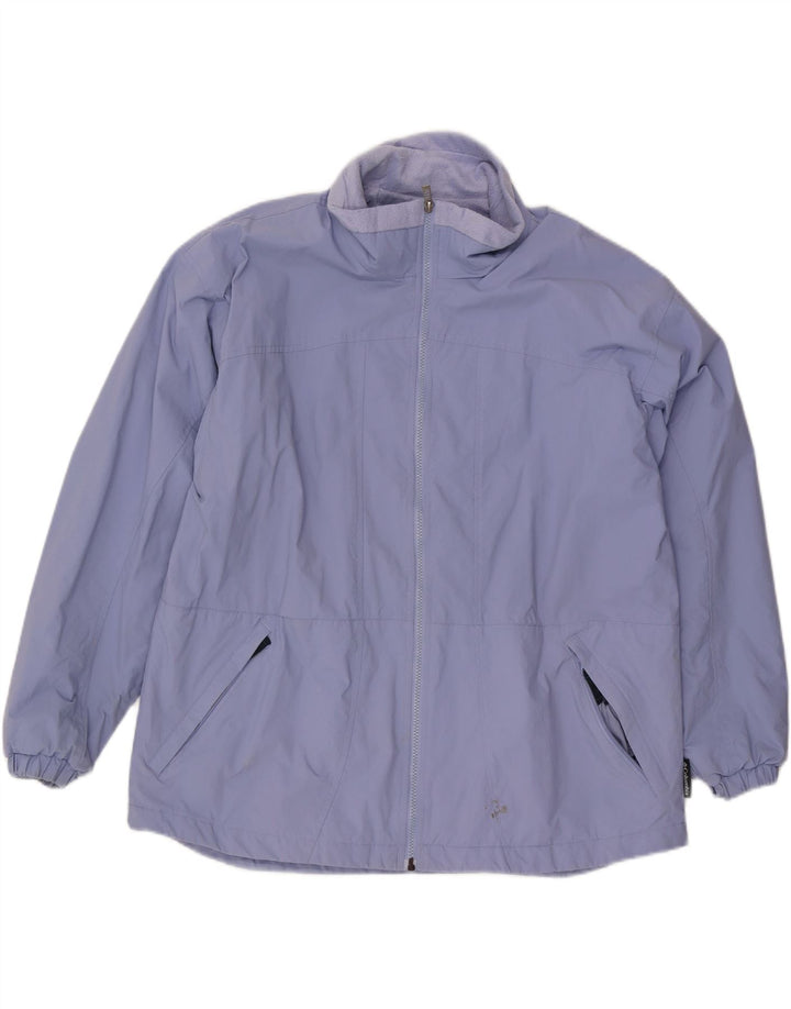 Columbia Damen Übergroße Windjacke UK 18 XL Lila Nylon