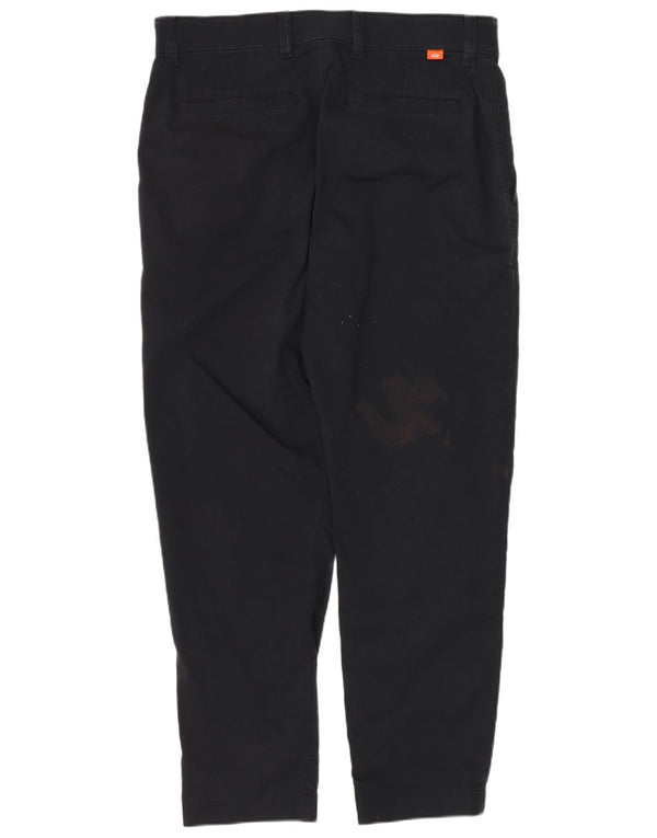 Nike Herren Dri Fit Crop Standard Chino Hose W32 L26 Schwarz Baumwolle