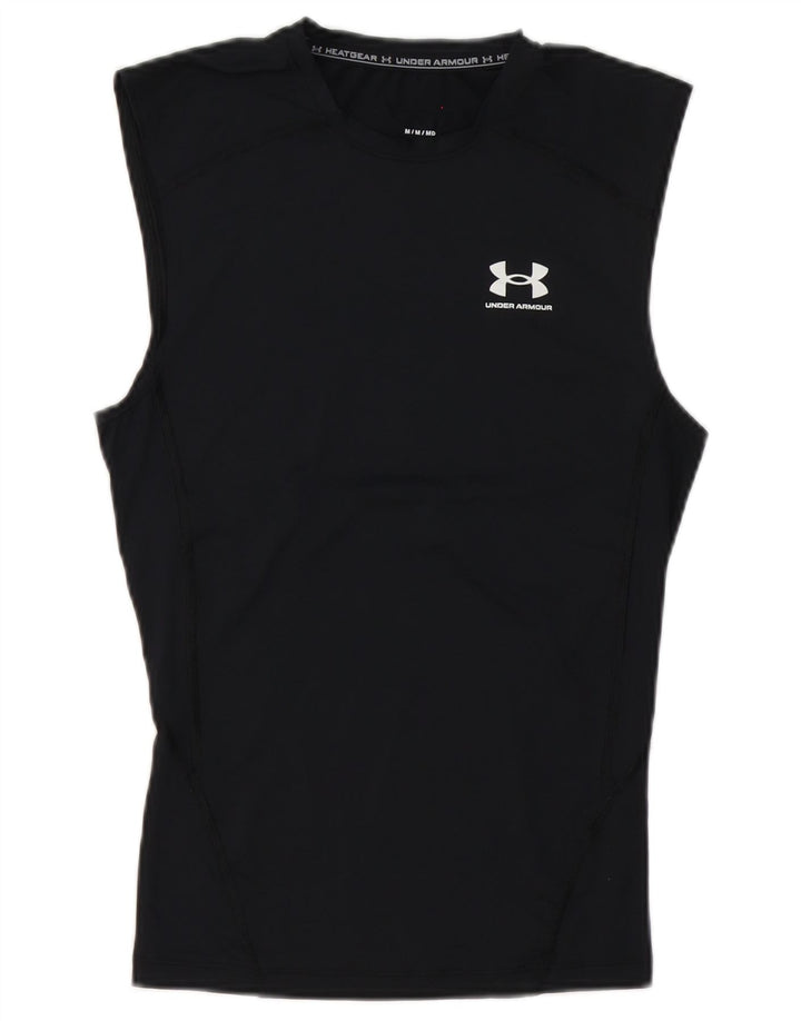 Under Armour Herren Heat Gear Weste Top UK 12 Medium Schwarz Polyester