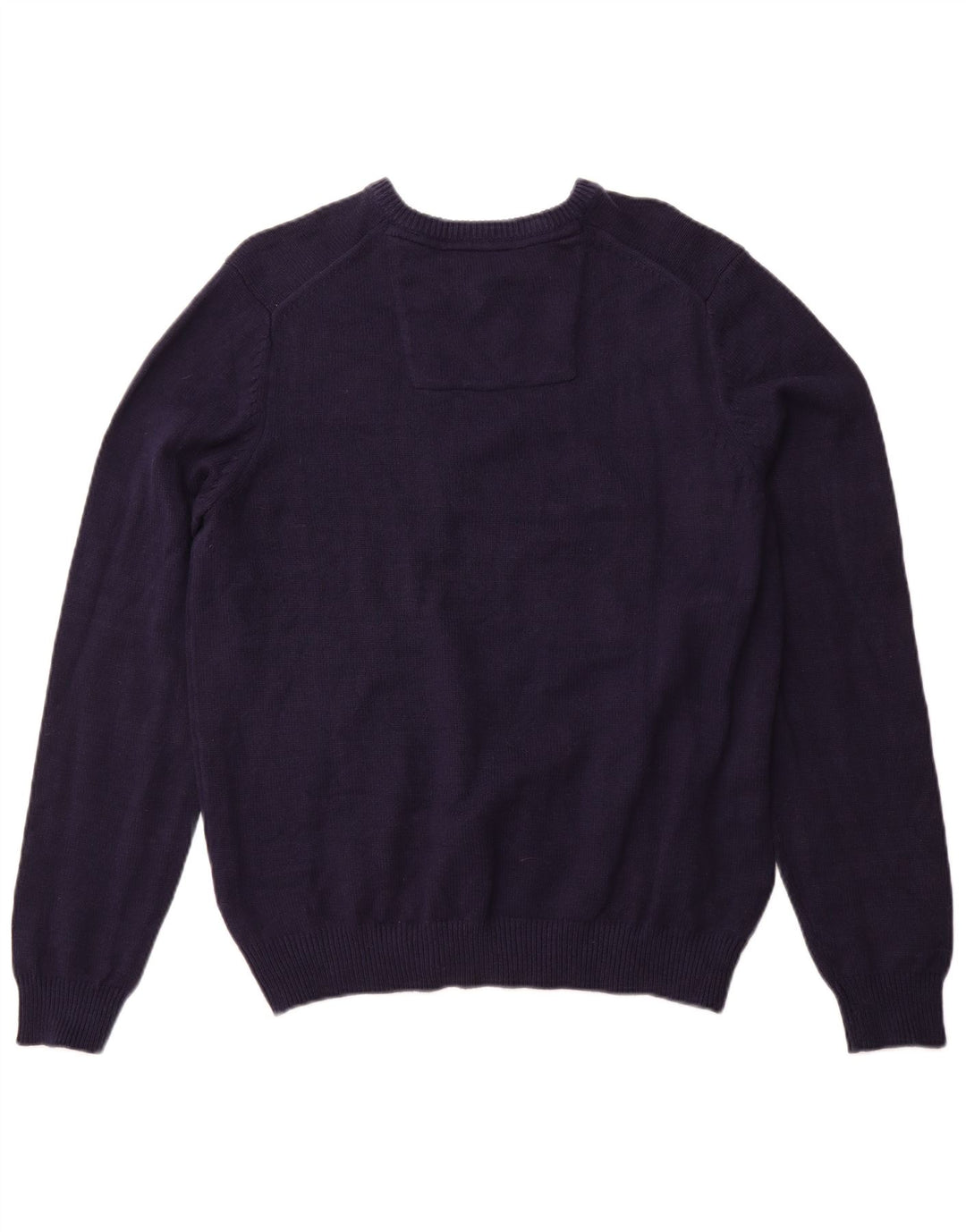 IZOD Herren-Pullover mit V-Ausschnitt, groß, marineblaue Baumwolle