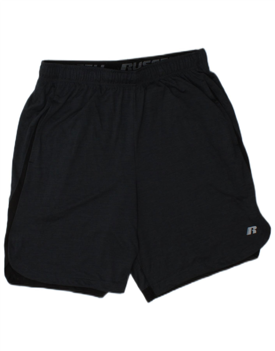 RUSSELL ATHLETIC Herren Dri-Power Sportshorts Mittelgrau Farbblock