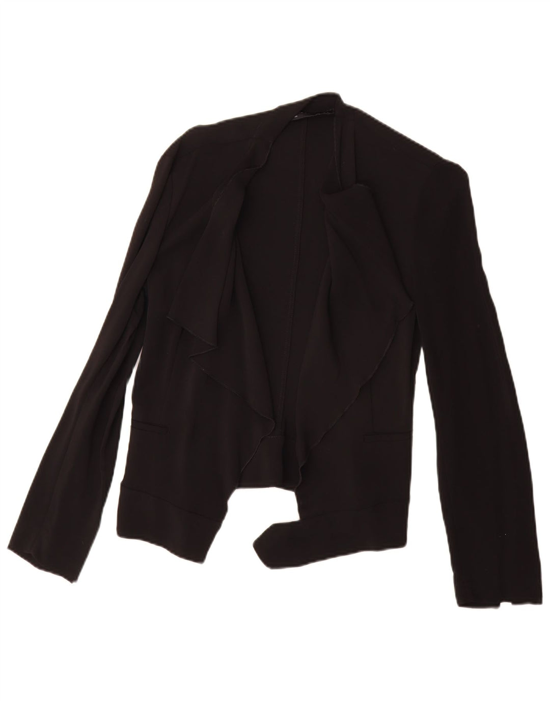 Offene Blazerjacke für Damen von Zara, Gr. 10, Größe S, Schwarz