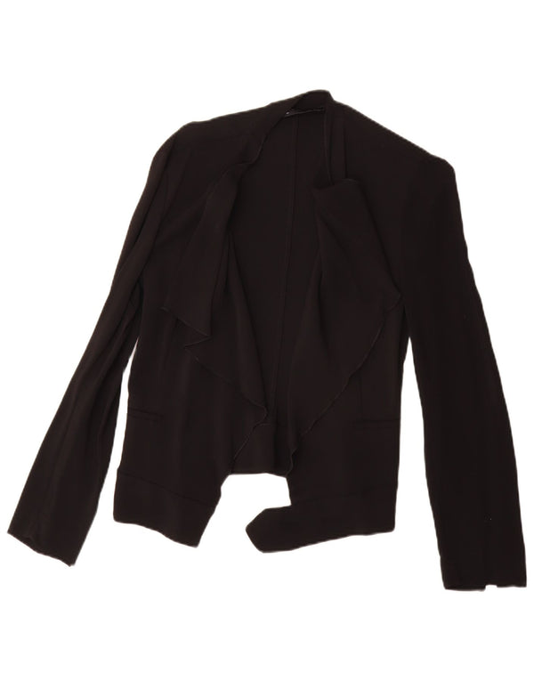 Offene Blazerjacke für Damen von Zara, Gr. 10, Größe S, Schwarz