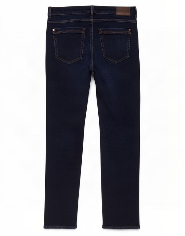 Marks & Spencer Womens Ivy Crop Skinny Jeans UK 12 Medium W30 L25 Navy Blue