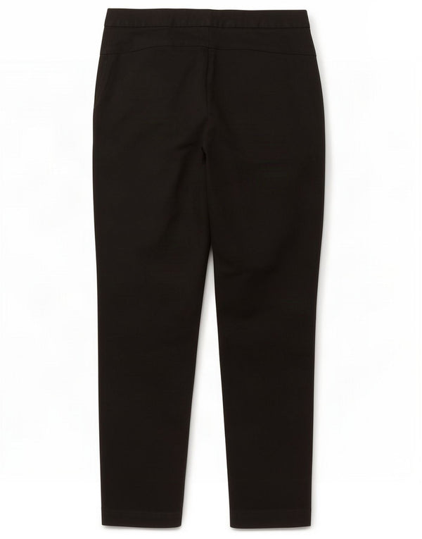 Cos Damen Slim Casual Hose EU 38 Medium W30 L28 Schwarz Baumwolle
