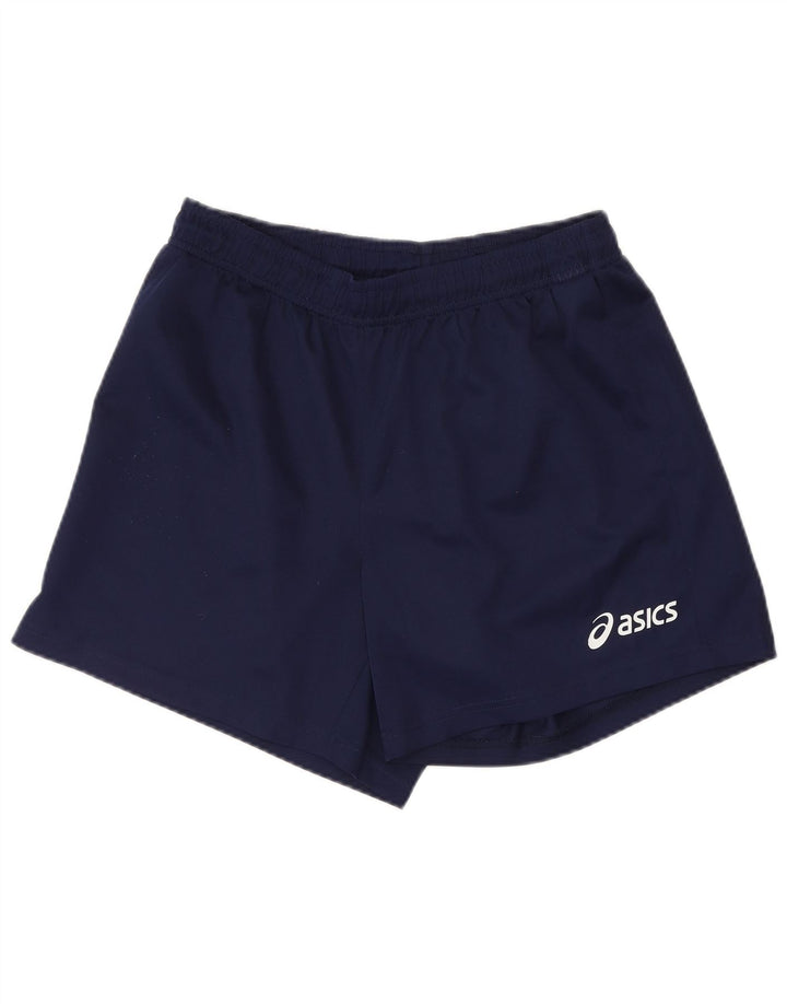 Asics Herren-Sportshorts, klein, marineblau, Polyester