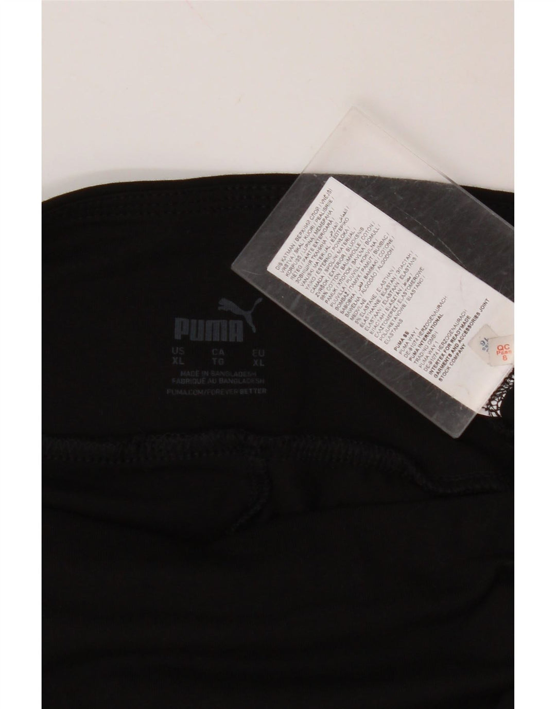 PUMA Damen Graphic Leggings UK 18 XL Schwarz Baumwolle