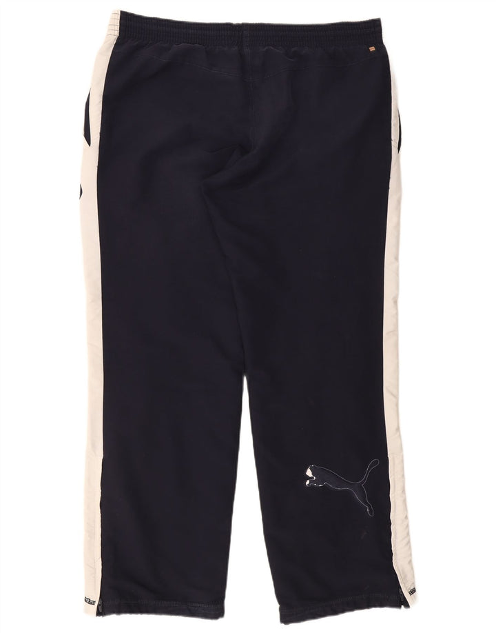 Puma Herren-Trainingshose, groß, Marineblau, Farbblock