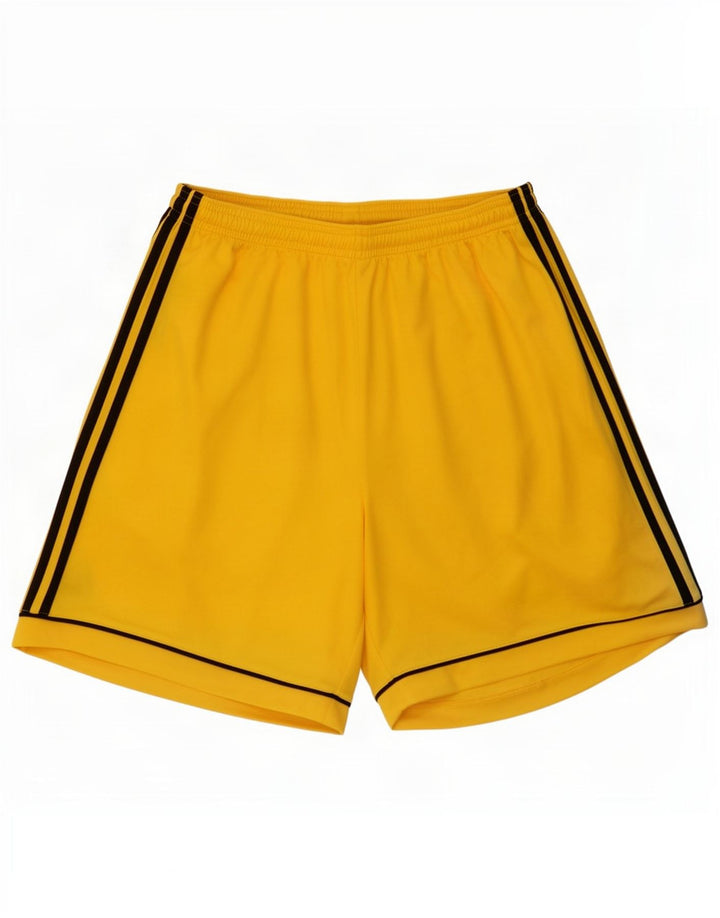 Adidas Herren Climalite Sport Shorts Großes gelbes Polyester