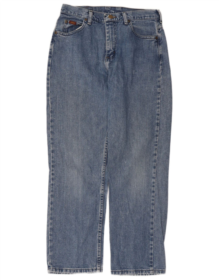 Lee Womens Petite Straight Jeans US 6 Medium W28 L28 Blaue Baumwolle
