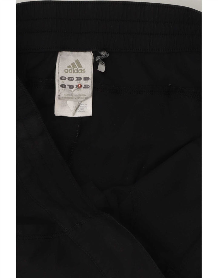Adidas Damenhose UK 16 Large W36 L30 Schwarz Polyester