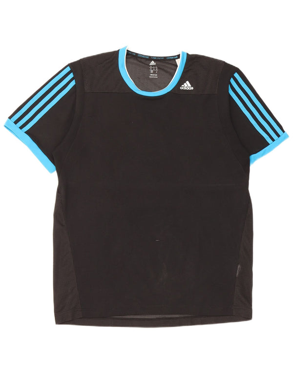 Adidas Herren Climacool T-Shirt Top Medium Schwarz